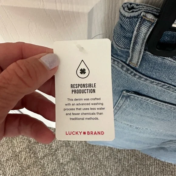 Lucky Brand Light Blue Denim Midi Skirt - Picture 4 of 6